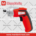 New design case packing 3.6V cordless screwdriver useful tool for family